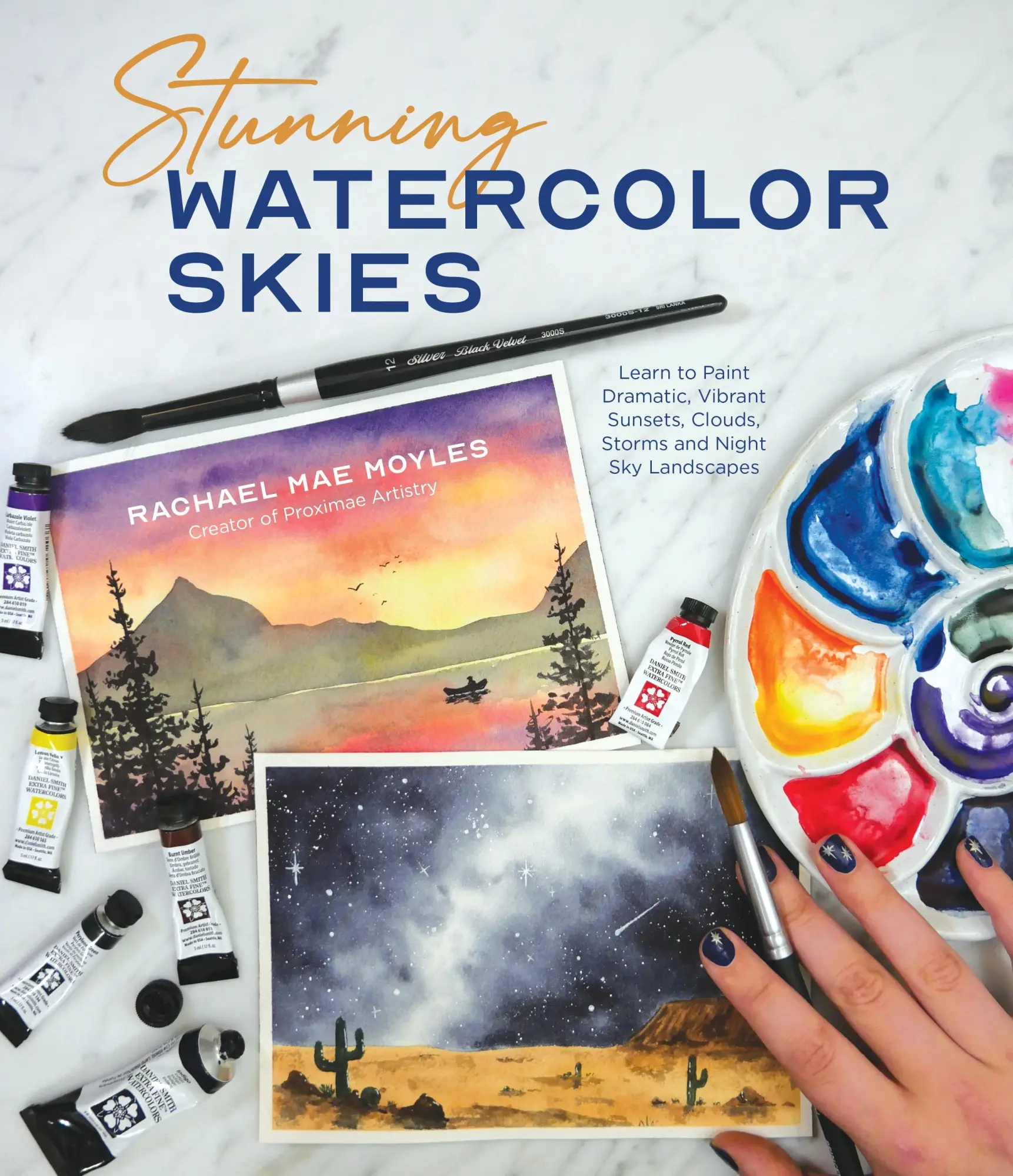 Cover: 9781645679028 | Stunning Watercolor Skies | Rachael Mae Moyles | Taschenbuch | 2023
