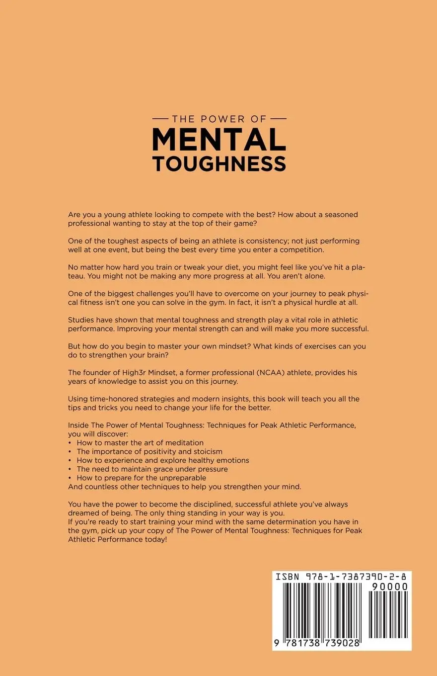Rückseite: 9781738739028 | The Power of Mental Toughness | Highr Mindset (u. a.) | Taschenbuch