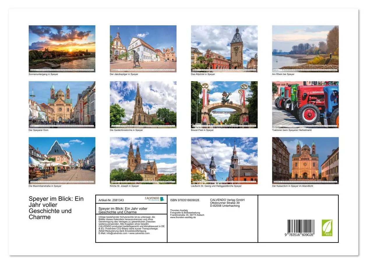 Bild: 9783516609028 | Speyer im Blick: Ein Jahr voller Geschichte und Charme...