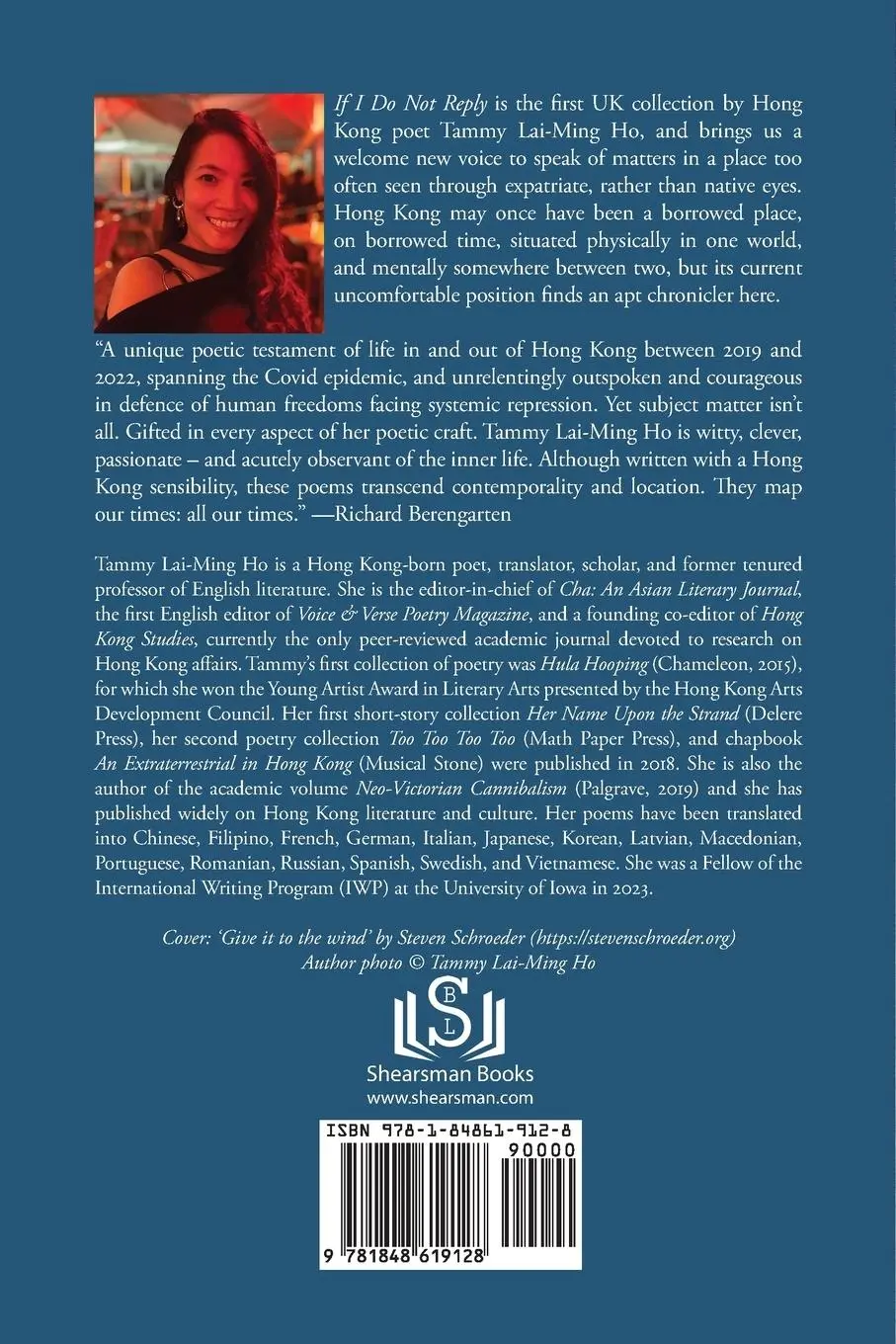 Rückseite: 9781848619128 | If I Do Not Reply | Tammy Lai-Ming Ho | Taschenbuch | Englisch | 2024