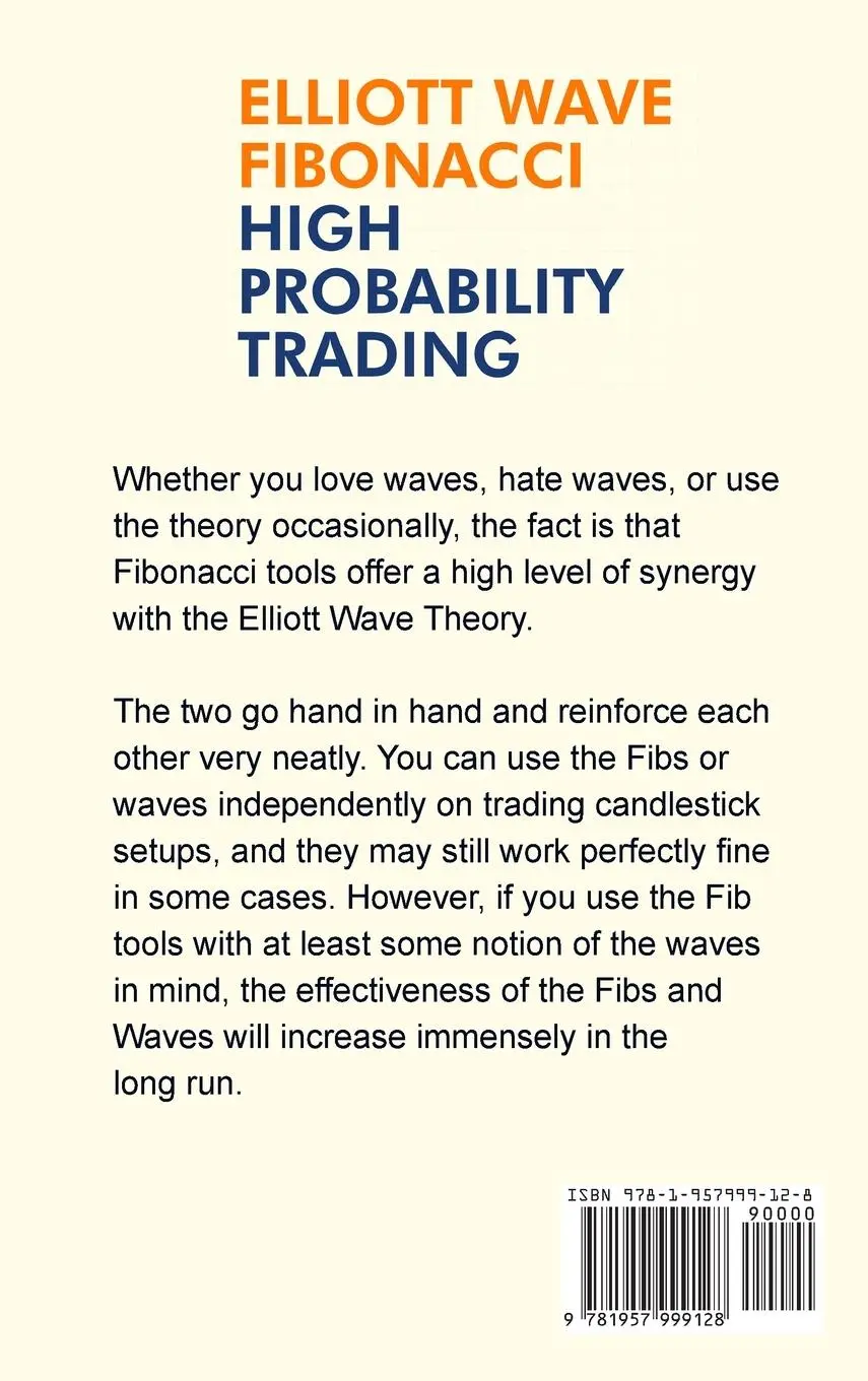Rückseite: 9781957999128 | Elliott Wave - Fibonacci High Probability Trading | Jarrod Sanders