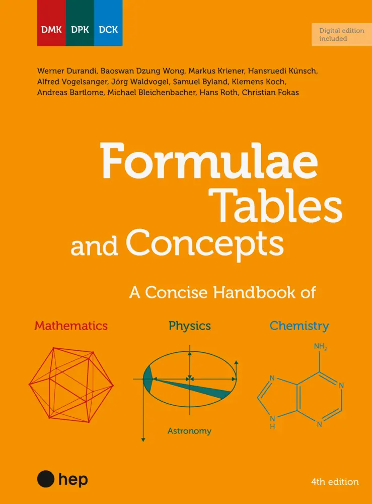 Cover: 9783035529128 | Formulae Tables and Concepts (Print includes E-Book Edubase) | Buch