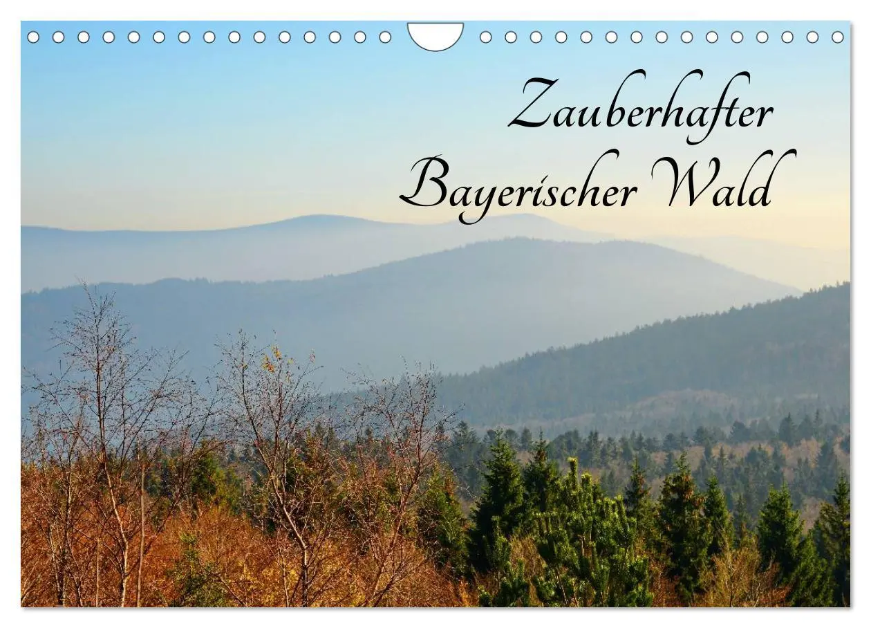 Cover: 9783457989128 | Zauberhafter Bayerischer Wald (Wandkalender 2026 DIN A4 quer),...