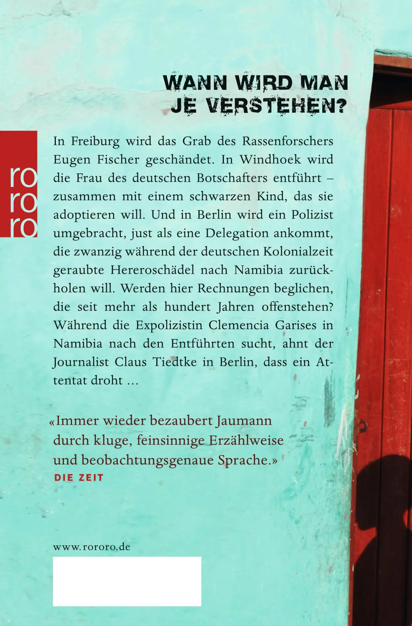 Rückseite: 9783499259128 | Der lange Schatten | Bernhard Jaumann | Taschenbuch | Namibia-Krimi