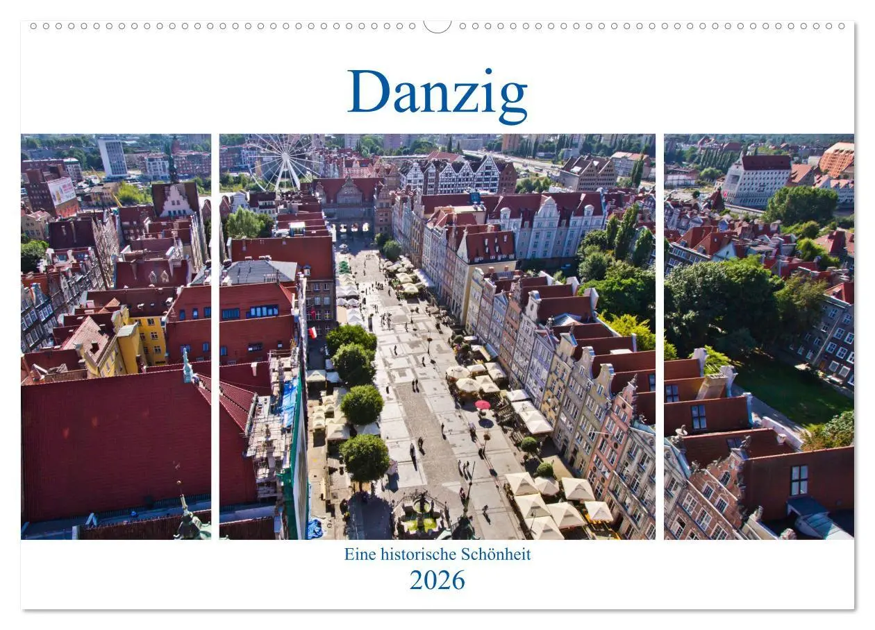 Cover: 9783516219128 | Danzig - Eine historische Schönheit (Wandkalender 2026 DIN A2...