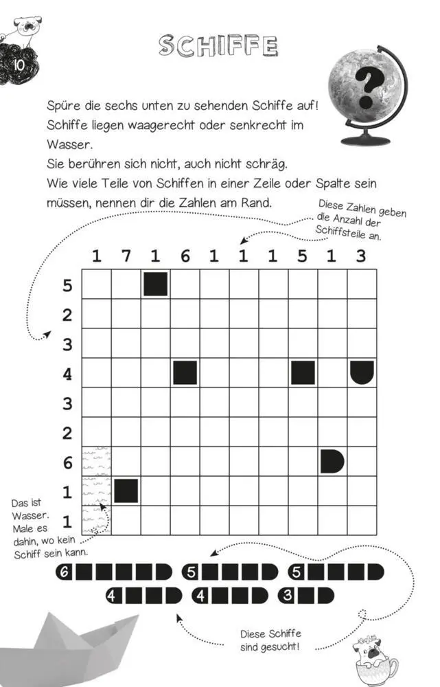 Bild: 9783551319128 | Lieblingsrätsel - Logik und Zahlen ab 10 Jahren | Stefan Heine | Buch
