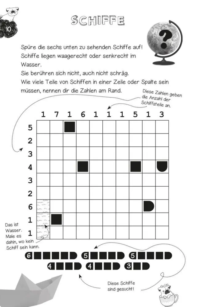 Bild: 9783551319128 | Lieblingsrätsel - Logik und Zahlen ab 10 Jahren | Stefan Heine | Buch