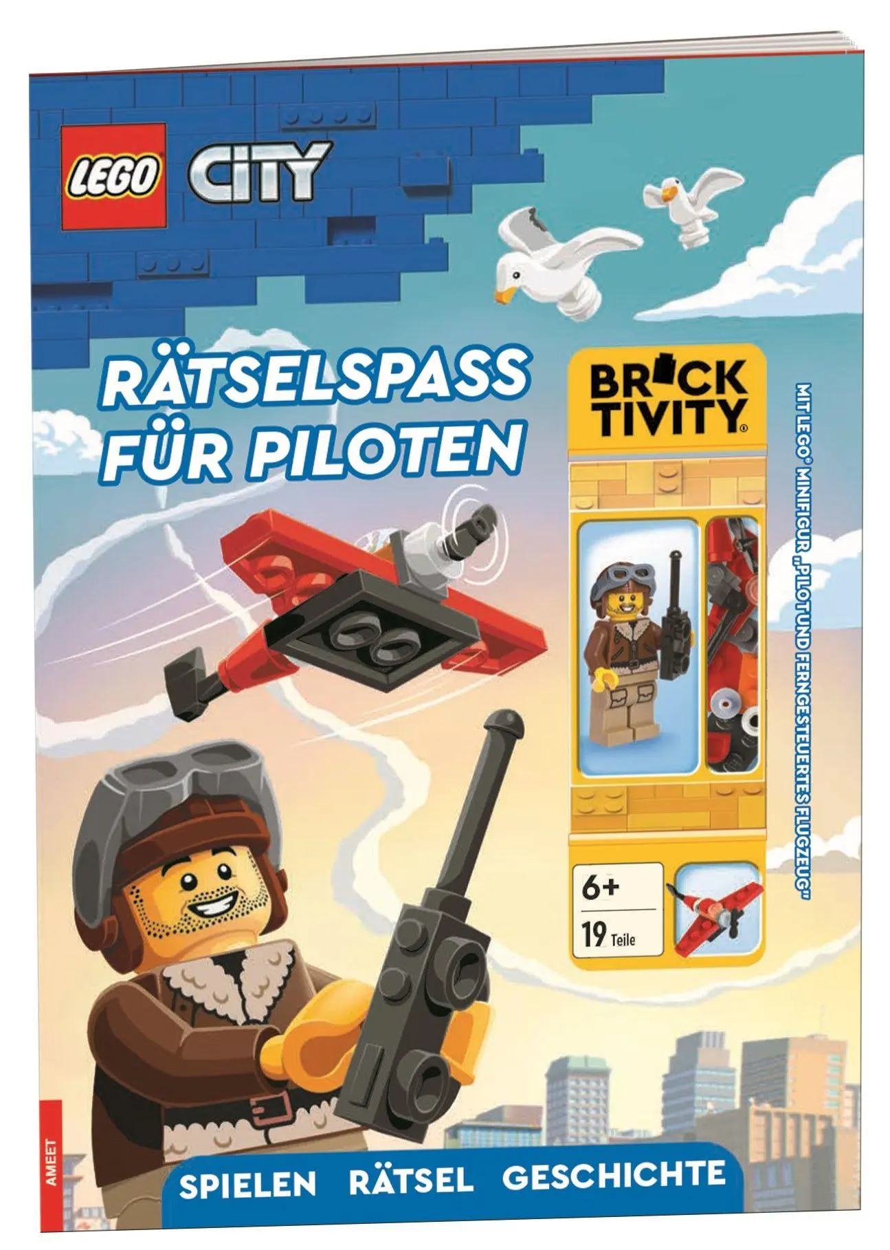Cover: 9783960809128 | LEGO® City - Rätselspaß für Piloten | Taschenbuch | LEGO® City | 32 S.