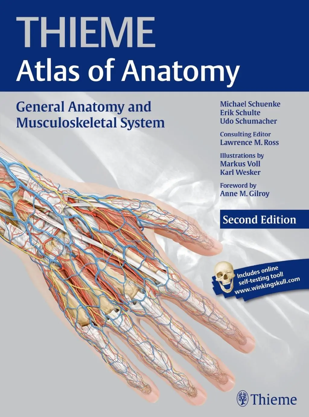 Cover: 9781604069228 | General Anatomy and Musculoskeletal System (THIEME Atlas of Anatomy)