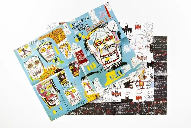 Bild: 9781623259228 | Teneues - Wrapping Paper Book: Jean-Michel Basquiat, Paperback...