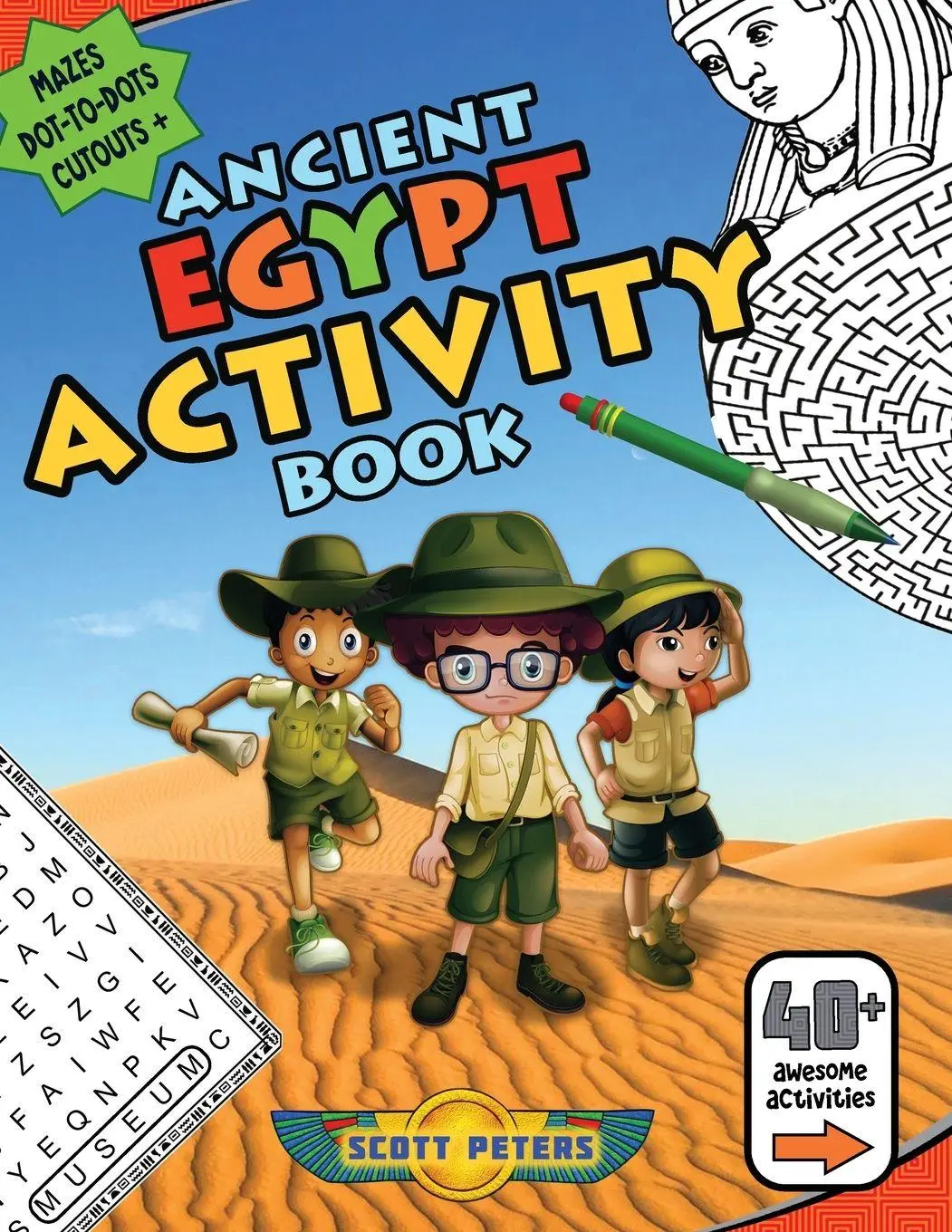 Cover: 9781951019228 | Ancient Egypt Activity Book | Scott Peters | Taschenbuch | Englisch