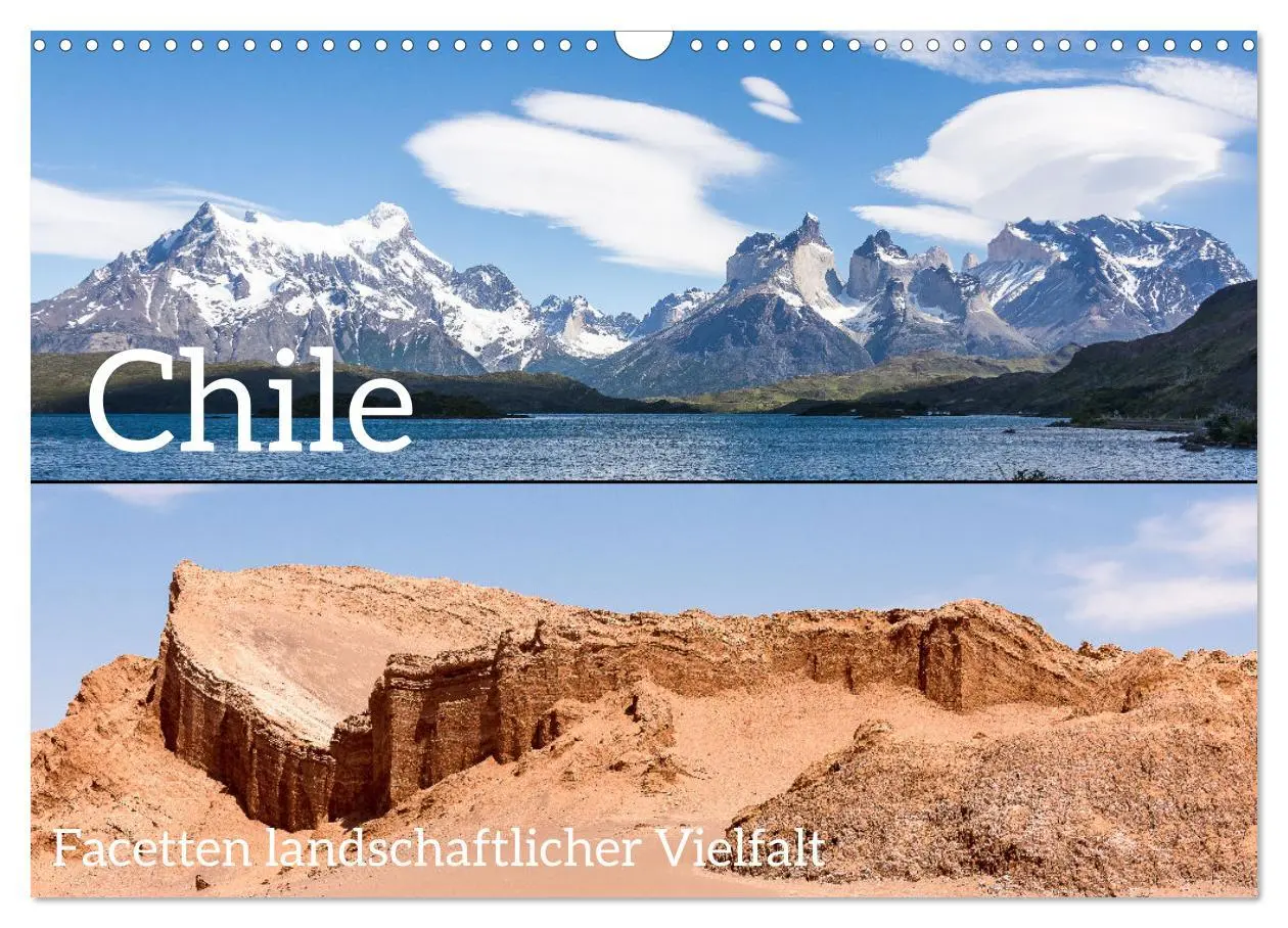 Cover: 9783457429228 | Chile - Facetten landschaftlicher Vielfalt (Wandkalender 2026 DIN...