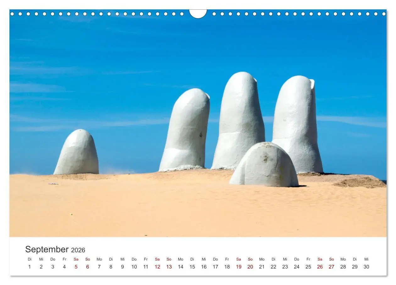 Bild: 9783457599228 | Uruguay - Tango, Strand und Natur. (Wandkalender 2026 DIN A3 quer),...