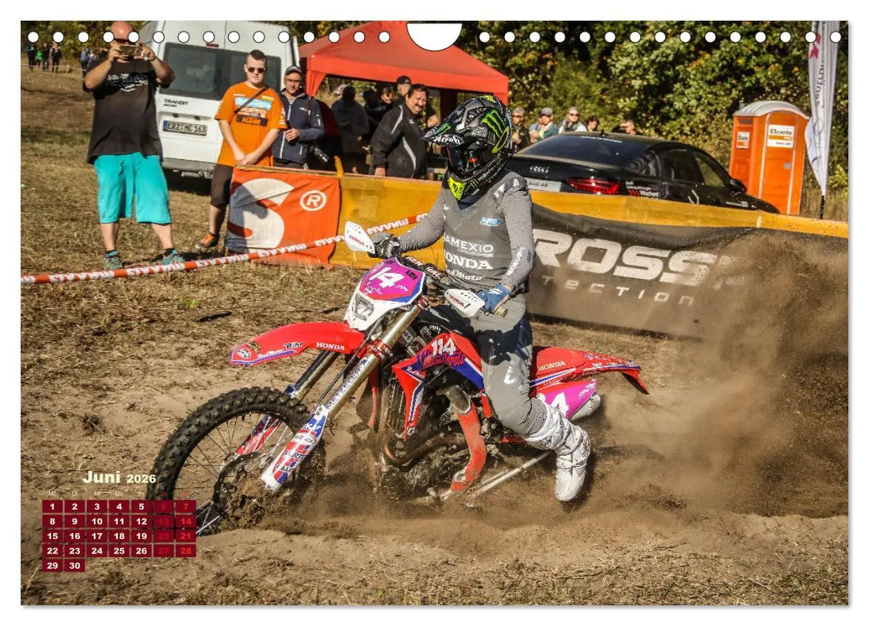 Bild: 9783457669228 | Enduro Mit Speed durch`s Gelände (Wandkalender 2026 DIN A4 quer),...