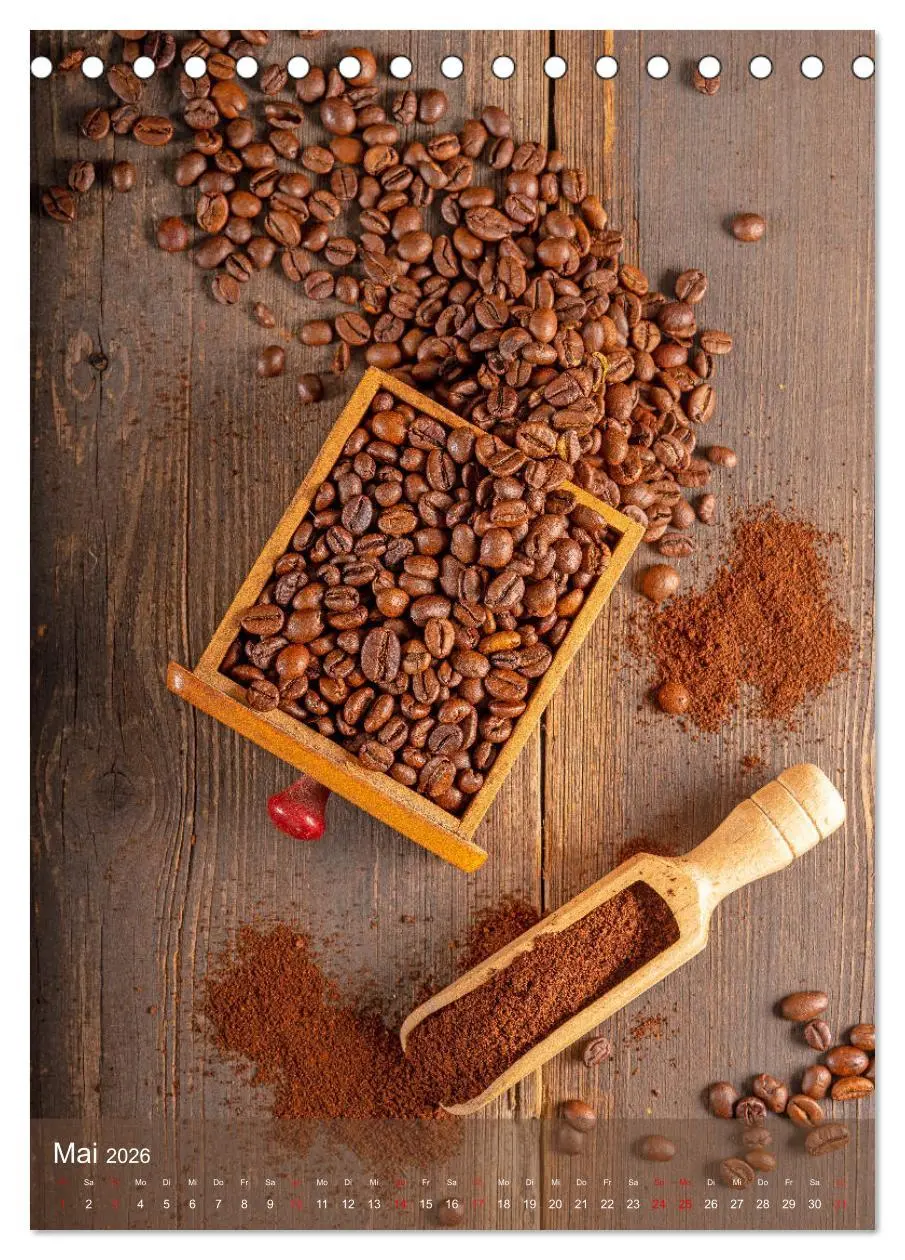 Bild: 9783516379228 | Kaffee für ein Genusserlebnis (Tischkalender 2026 DIN A5 hoch),...