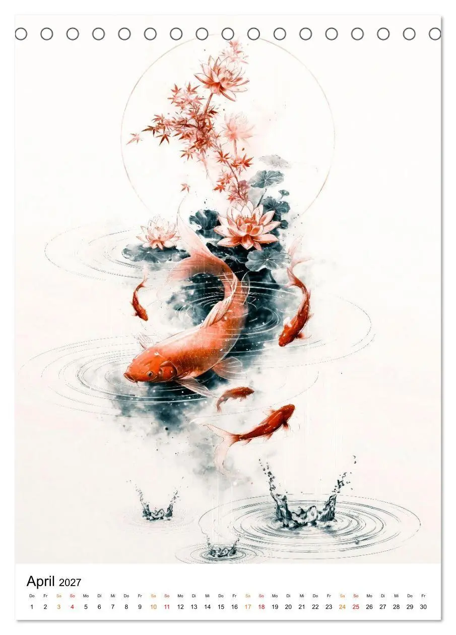Bild: 9783594359228 | Japan ZEN - Der Atem der Natur (Tischkalender 2027 DIN A5 hoch),...