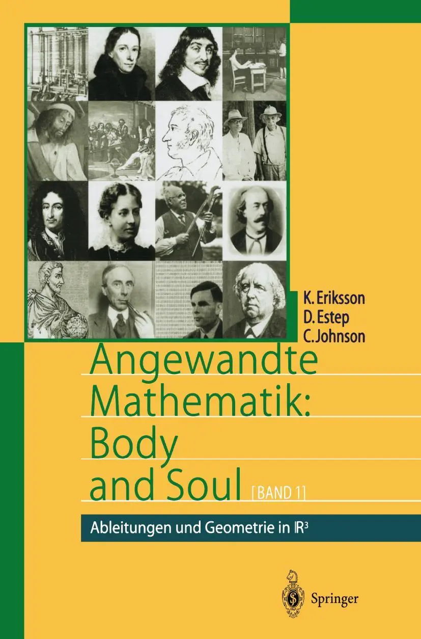 Cover: 9783642319228 | Angewandte Mathematik: Body and Soul | Kenneth Eriksson (u. a.) | Buch Cover: 9783642319228 | Angewandte Mathematik: Body and Soul | Kenneth Eriksson (u. a.) | Buch