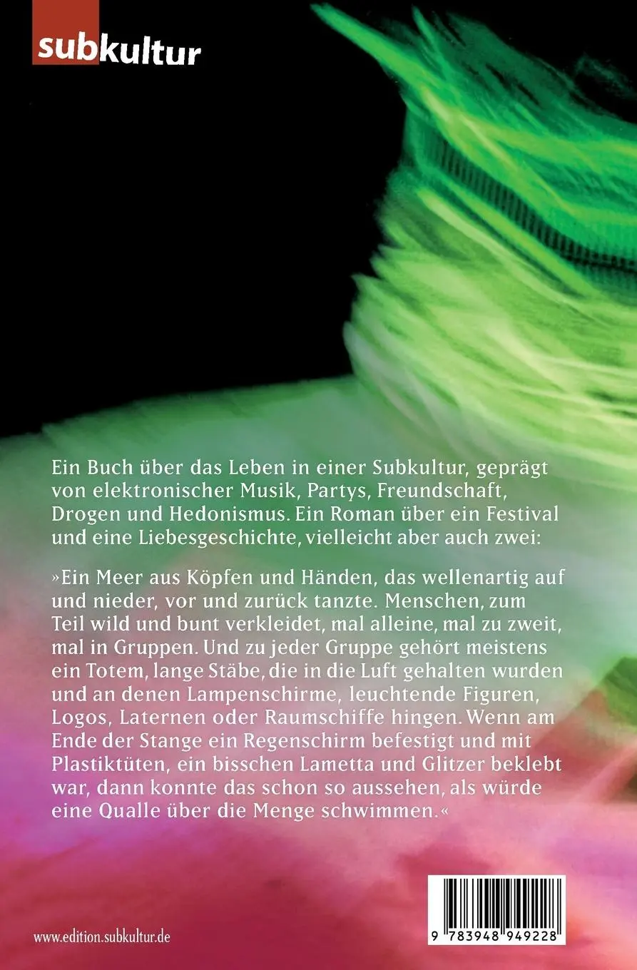 Rückseite: 9783948949228 | In den Kronen - Ein Rave Movie | Julian Schraven | Taschenbuch | 2022