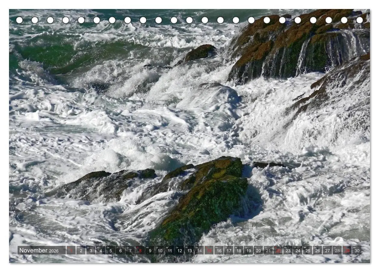 Bild: 9783457969328 | Fels in der Brandung (Tischkalender 2026 DIN A5 quer), CALVENDO...