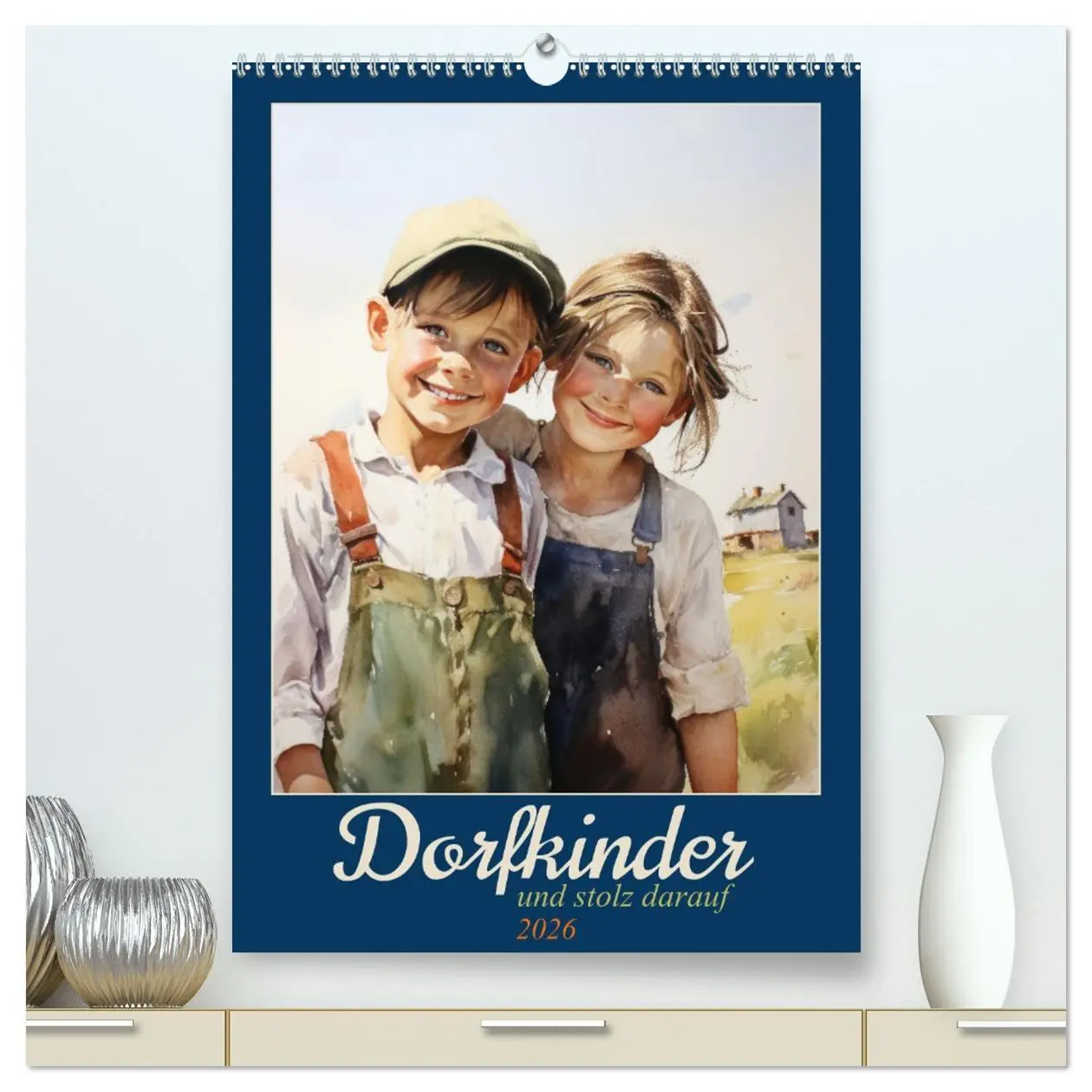Cover: 9783516299328 | Dorfkinder und stolz darauf (hochwertiger Premium Wandkalender 2026...