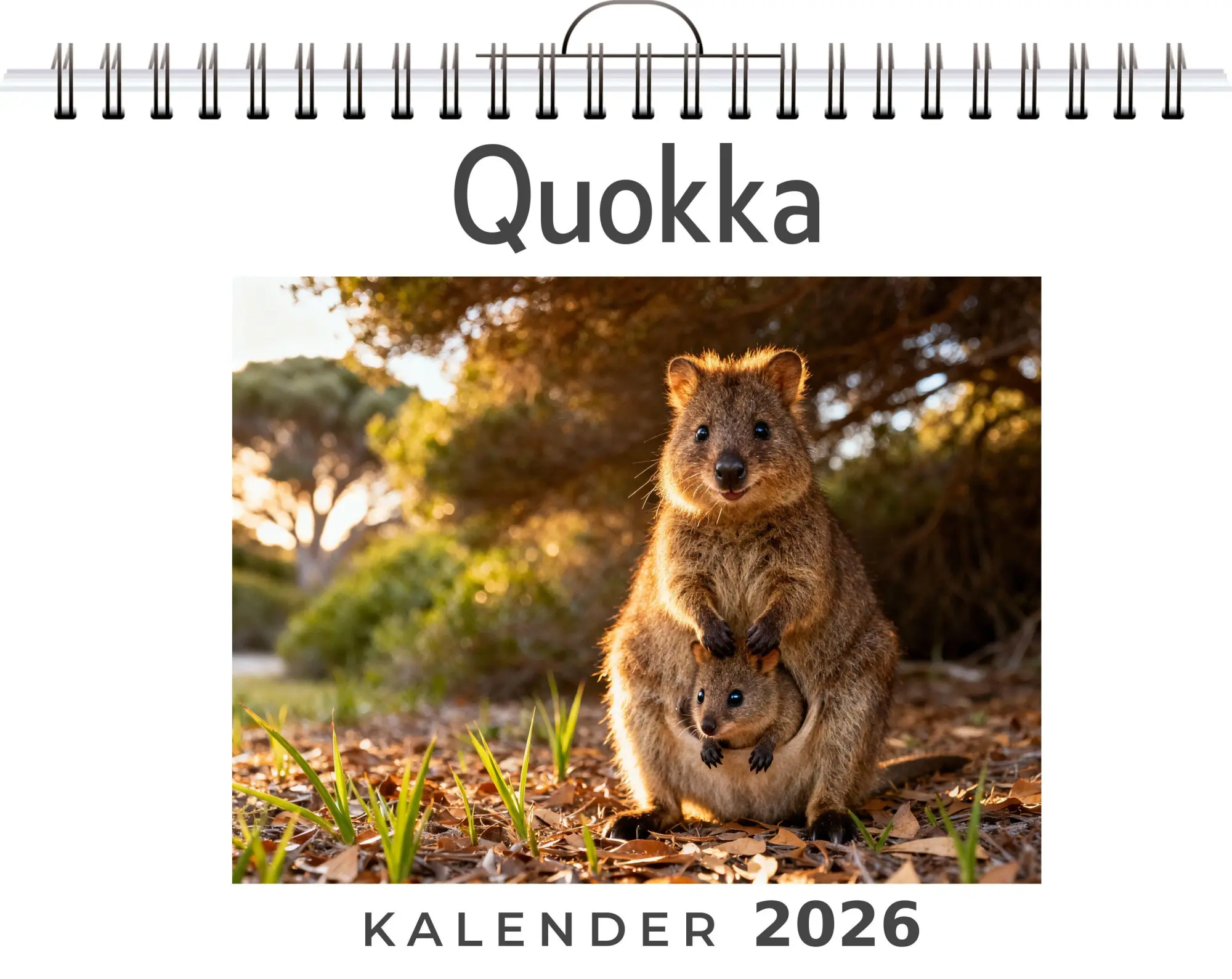 Cover: 9783695329328 | Quokka | Sophia Neumann | Kalender | Deutsch | 2026 | FlipFlop