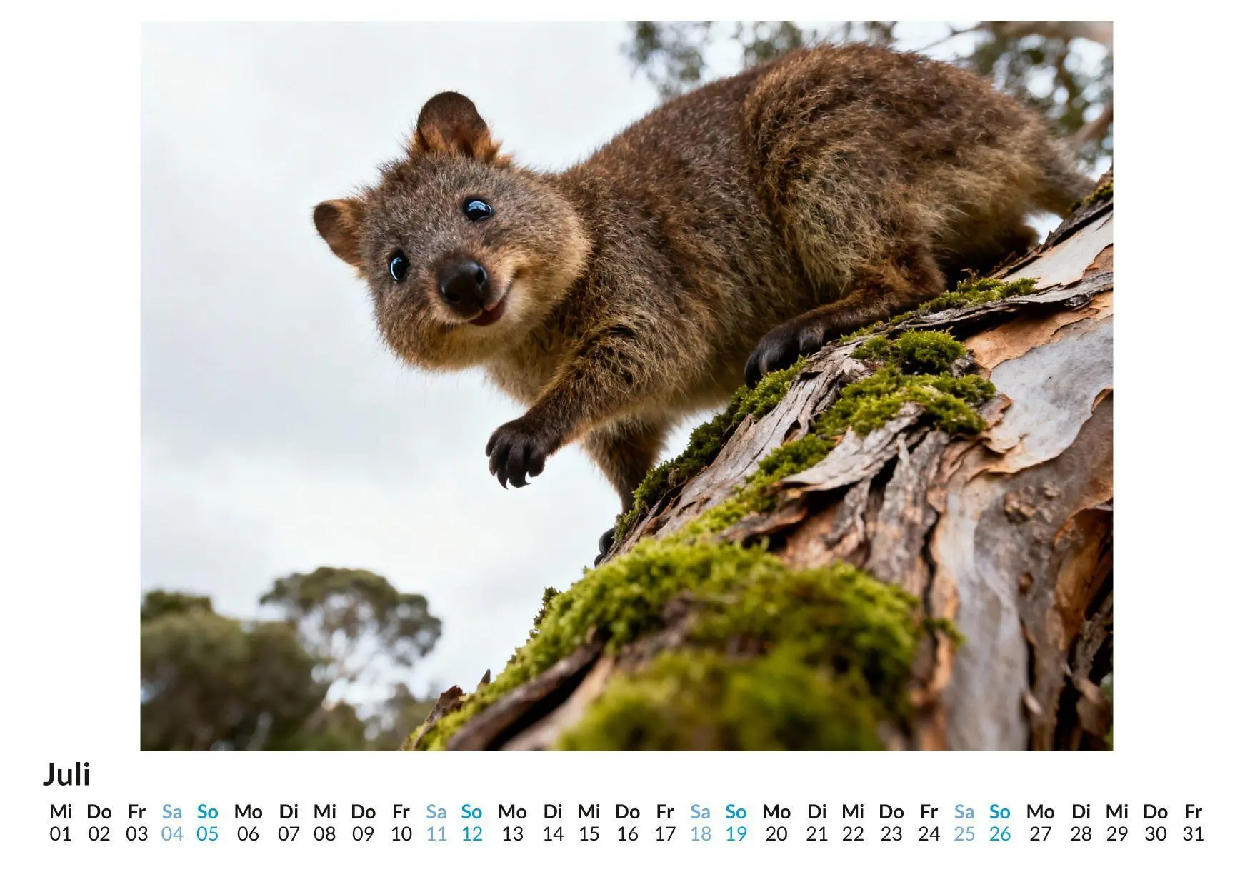 Bild: 9783695329328 | Quokka | Sophia Neumann | Kalender | Deutsch | 2026 | FlipFlop