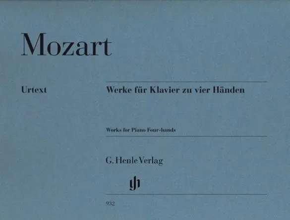 Cover: 9790201809328 | Werke für Klavier zu vier Händen | Wolfgang Amadeus Mozart | Buch
