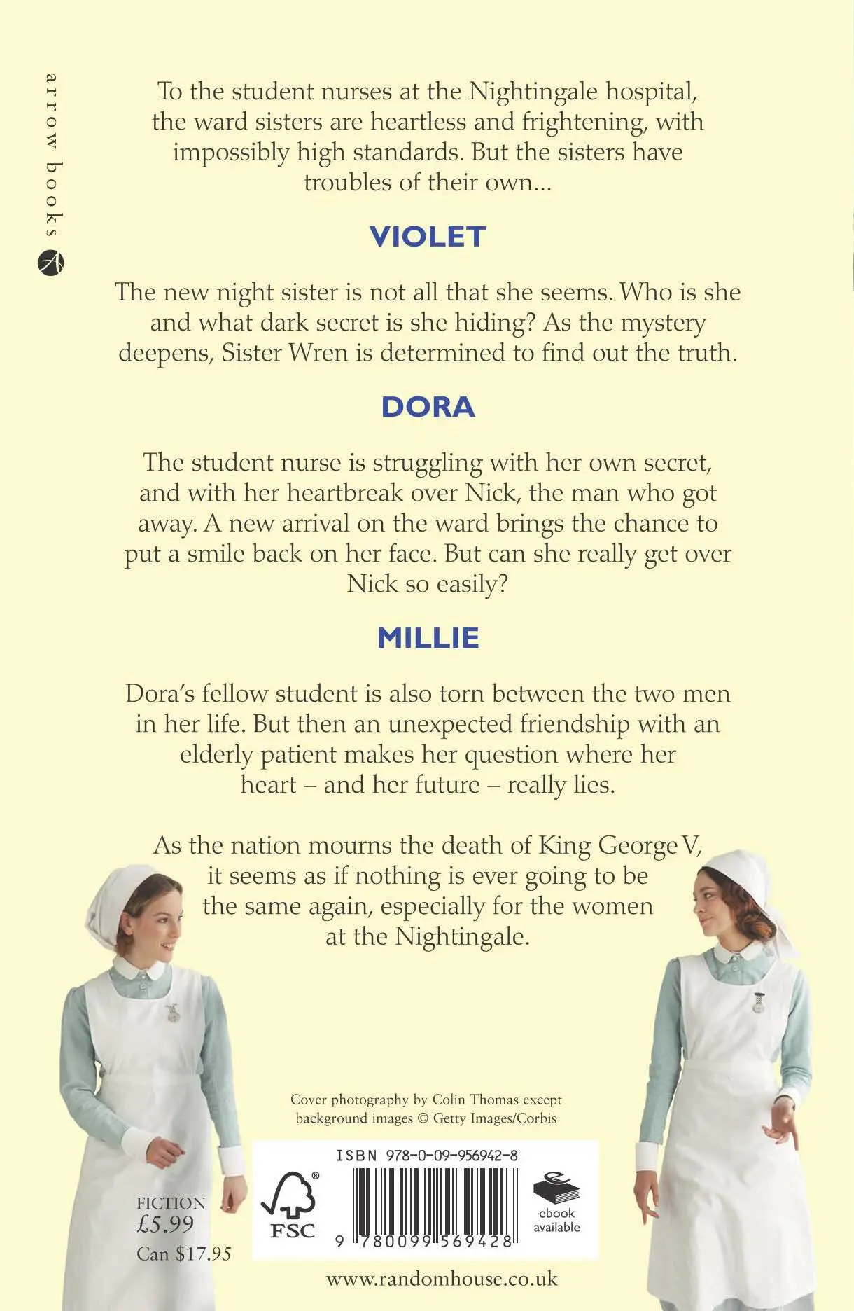 Rückseite: 9780099569428 | The Nightingale Sisters | (Nightingales 2) | Donna Douglas | Buch