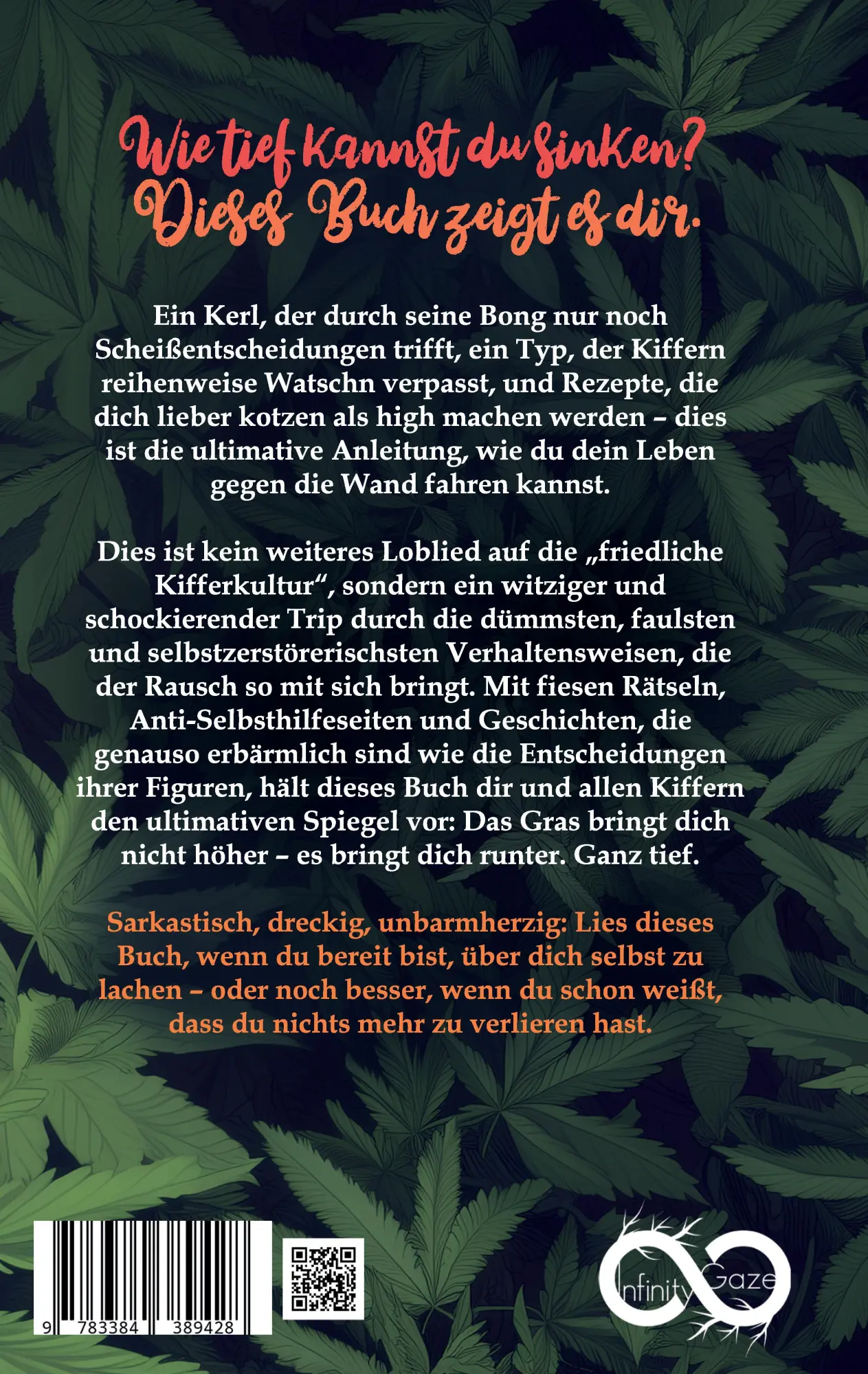 Rückseite: 9783384389428 | Denkst du noch oder kiffst du schon? | Ingo Schlemmer | Taschenbuch