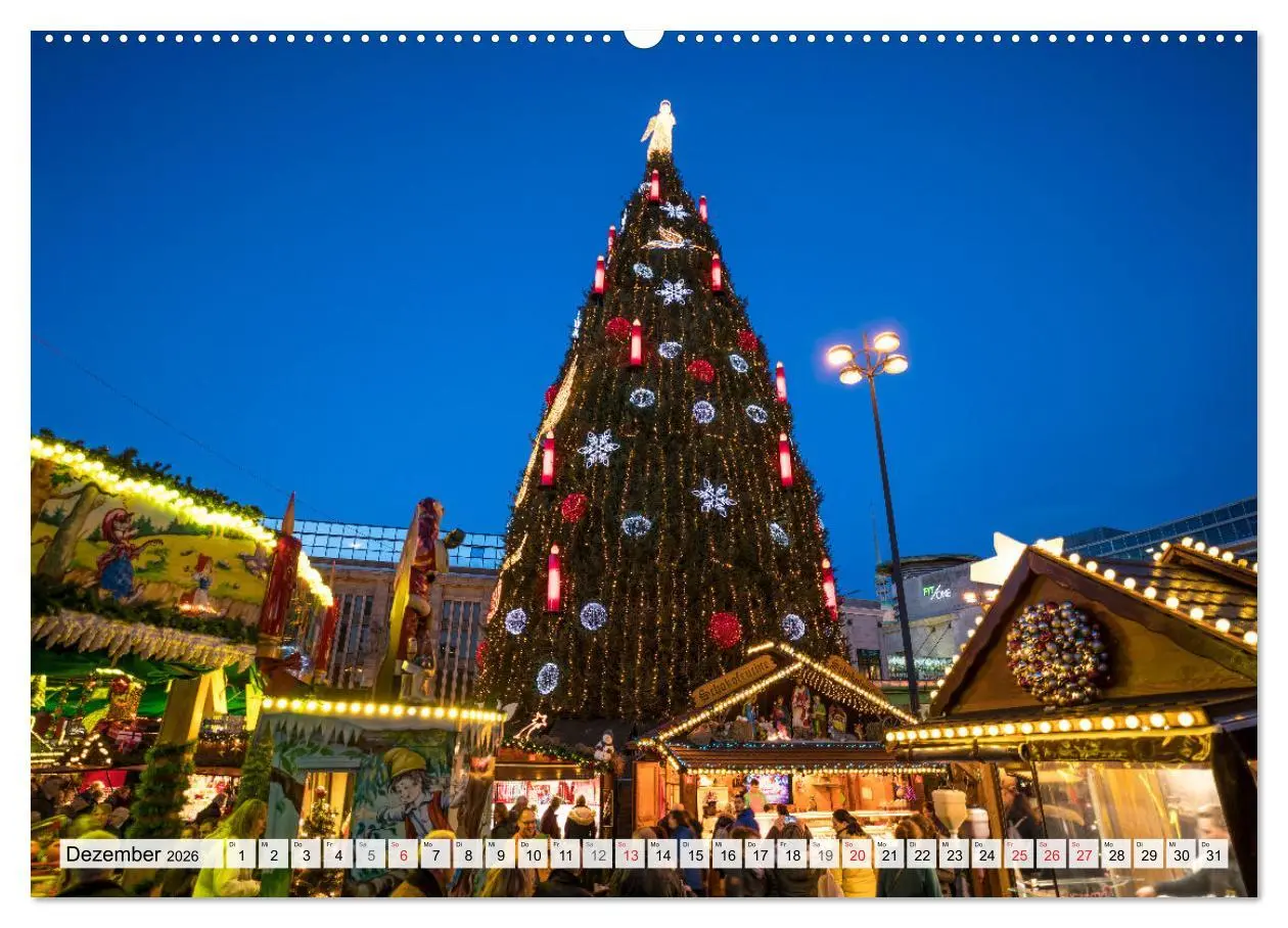 Bild: 9783457269428 | Das Ruhrgebiet bei Nacht (Wandkalender 2026 DIN A2 quer), CALVENDO...