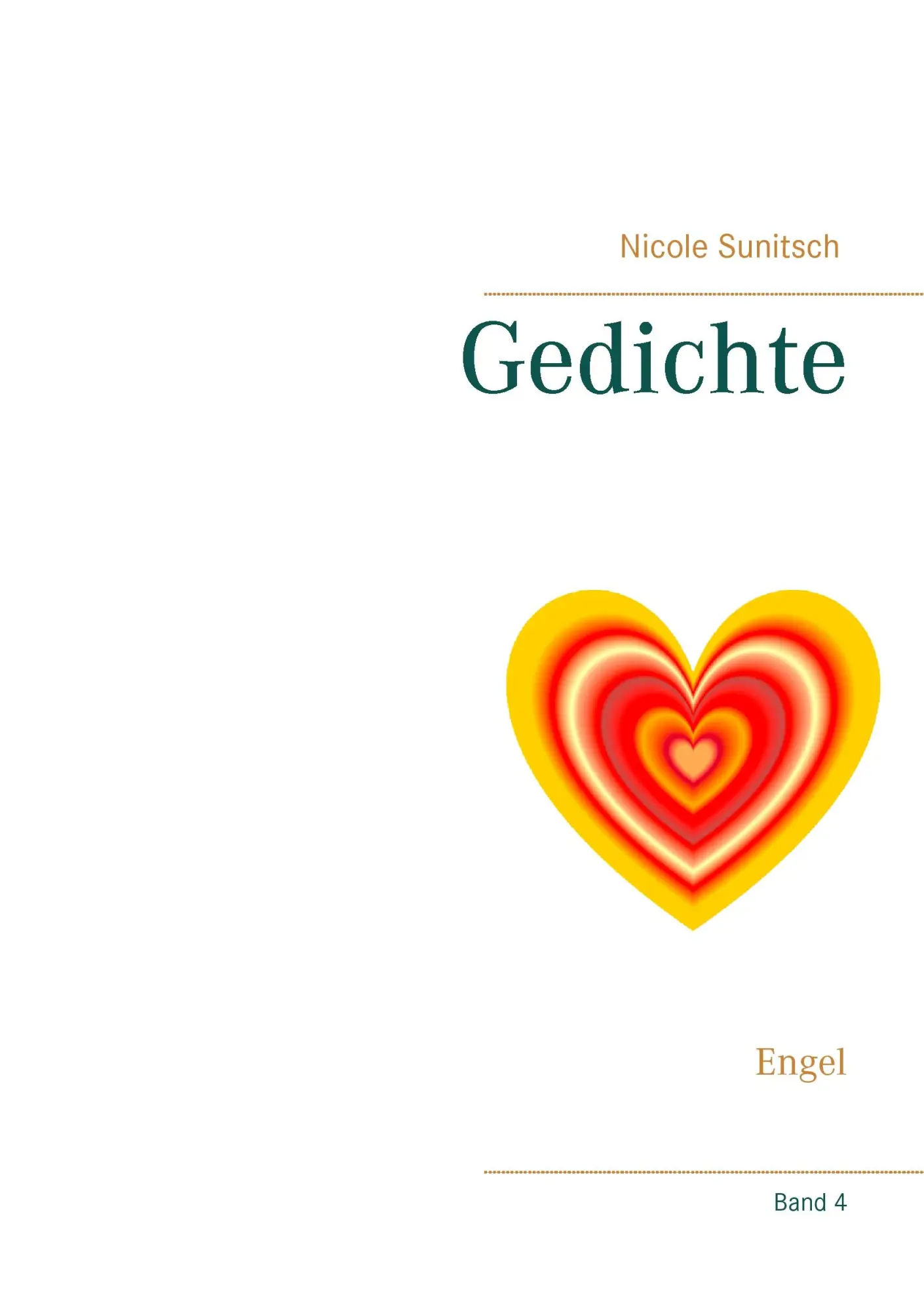 Cover: 9783744819428 | Gedichte | Engel | Nicole Sunitsch | Taschenbuch | 104 S. | Deutsch