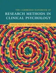 Cover: 9781316639528 | The Cambridge Handbook of Research Methods in Clinical Psychology