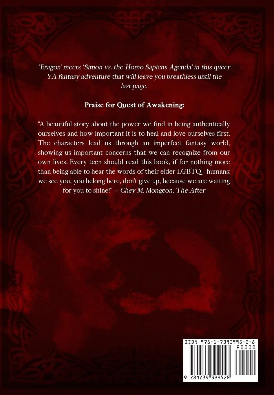 Rückseite: 9781739399528 | Quest of Awakening | Daniel Dickson | Buch | Englisch | 2023