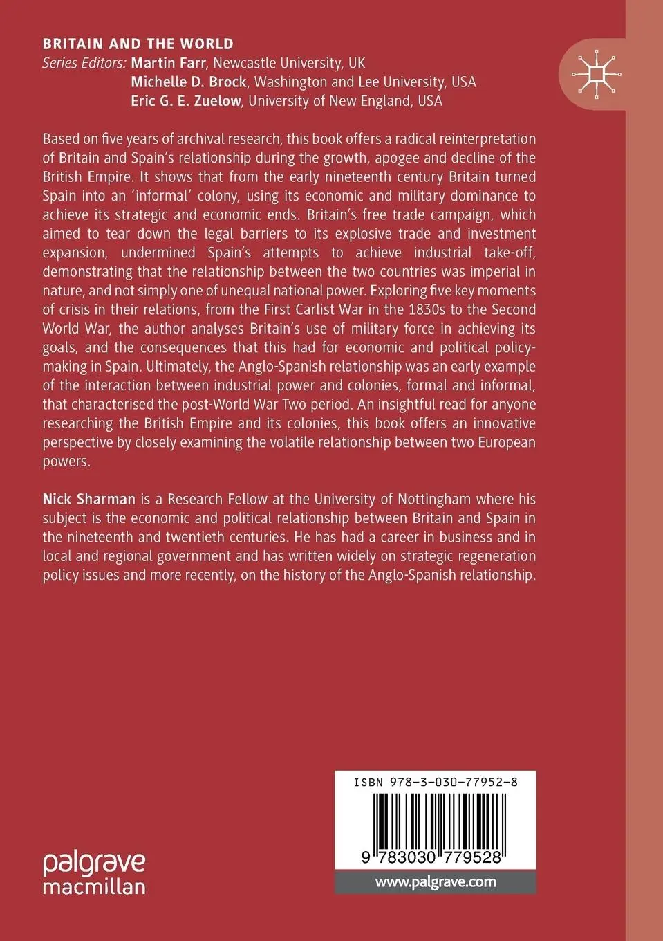 Rückseite: 9783030779528 | Britain's Informal Empire in Spain, 1830-1950 | Nick Sharman | Buch