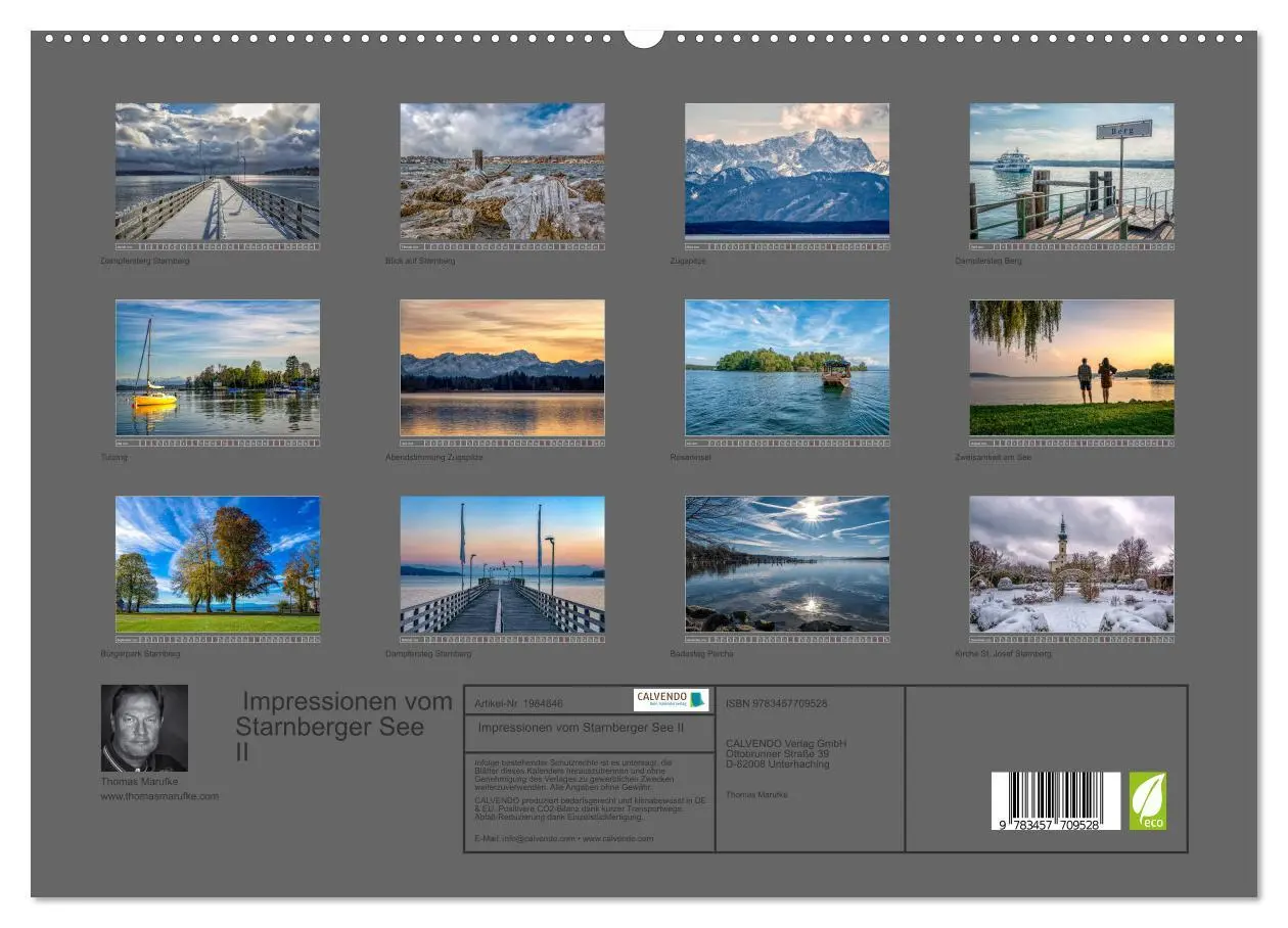 Bild: 9783457709528 | Impressionen vom Starnberger See II (hochwertiger Premium...