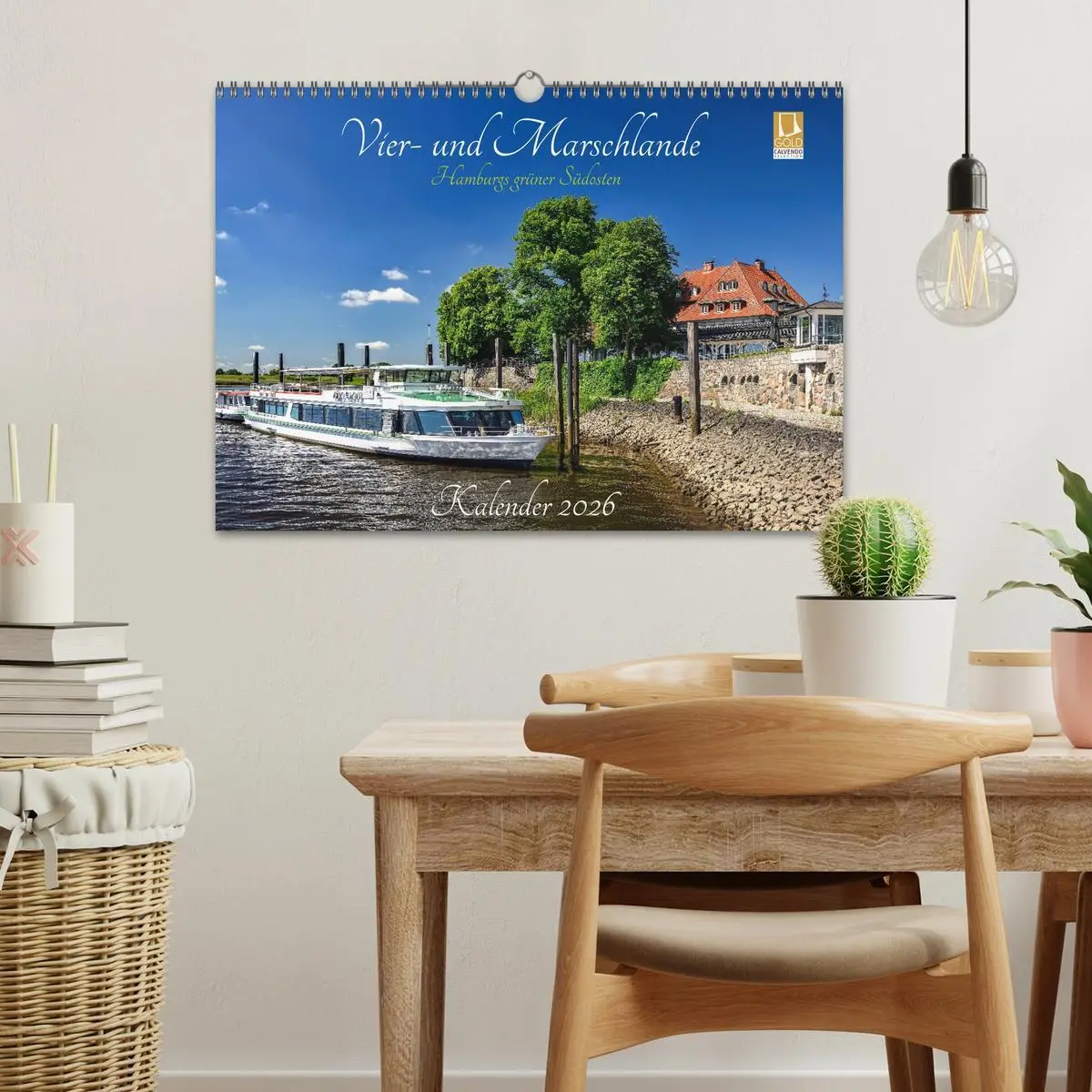 Bild: 9783516039528 | Vier- und Marschlande Hamburgs grüner Südosten (Wandkalender 2026...