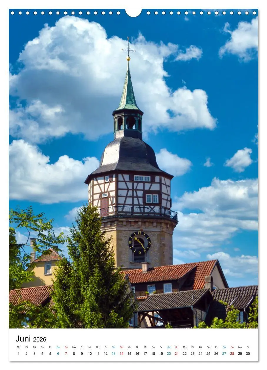 Bild: 9783516349528 | Rems und Murr (Wandkalender 2026 DIN A3 hoch), CALVENDO Monatskalender