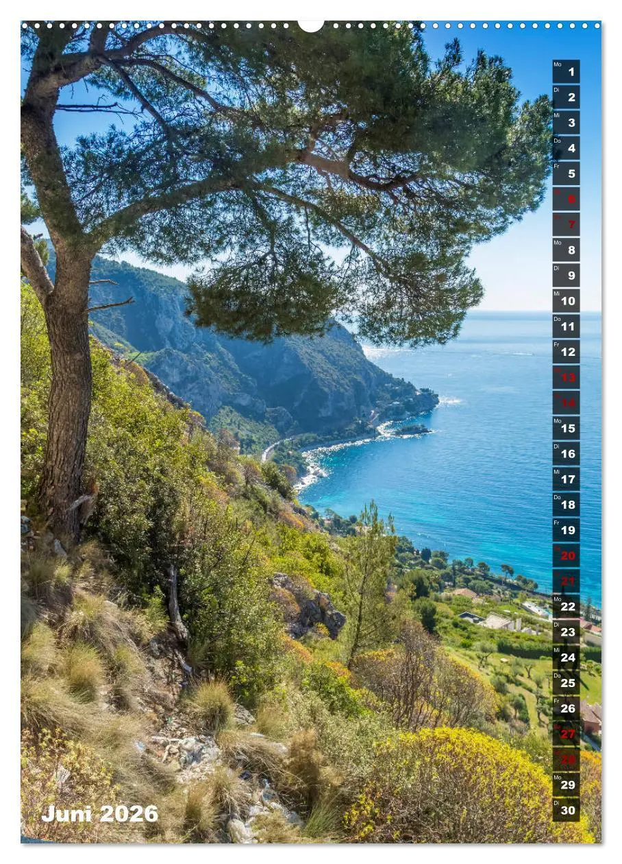 Bild: 9783516419528 | CÔTE D'AZUR Idyllische Orte (hochwertiger Premium Wandkalender 2026...