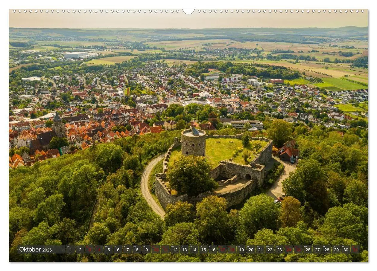 Bild: 9783516729528 | Ein Blick auf Homberg an der Efze in Farbe (Wandkalender 2026 DIN...