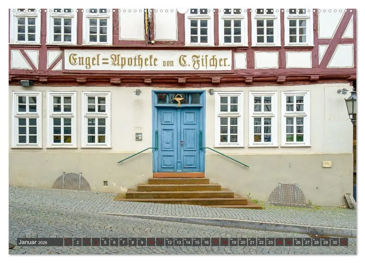 Bild: 9783516729528 | Ein Blick auf Homberg an der Efze in Farbe (Wandkalender 2026 DIN...