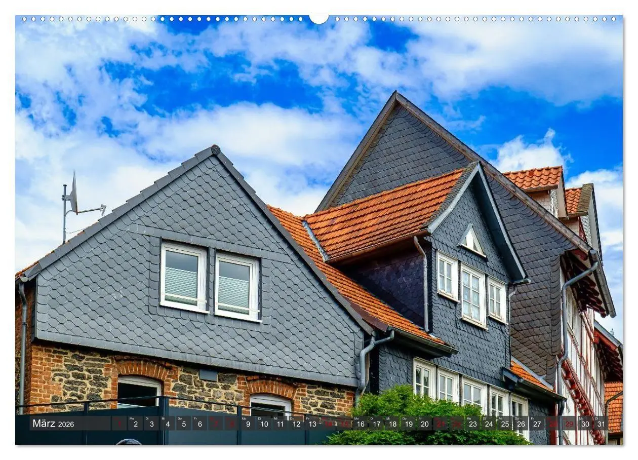 Bild: 9783516729528 | Ein Blick auf Homberg an der Efze in Farbe (Wandkalender 2026 DIN...