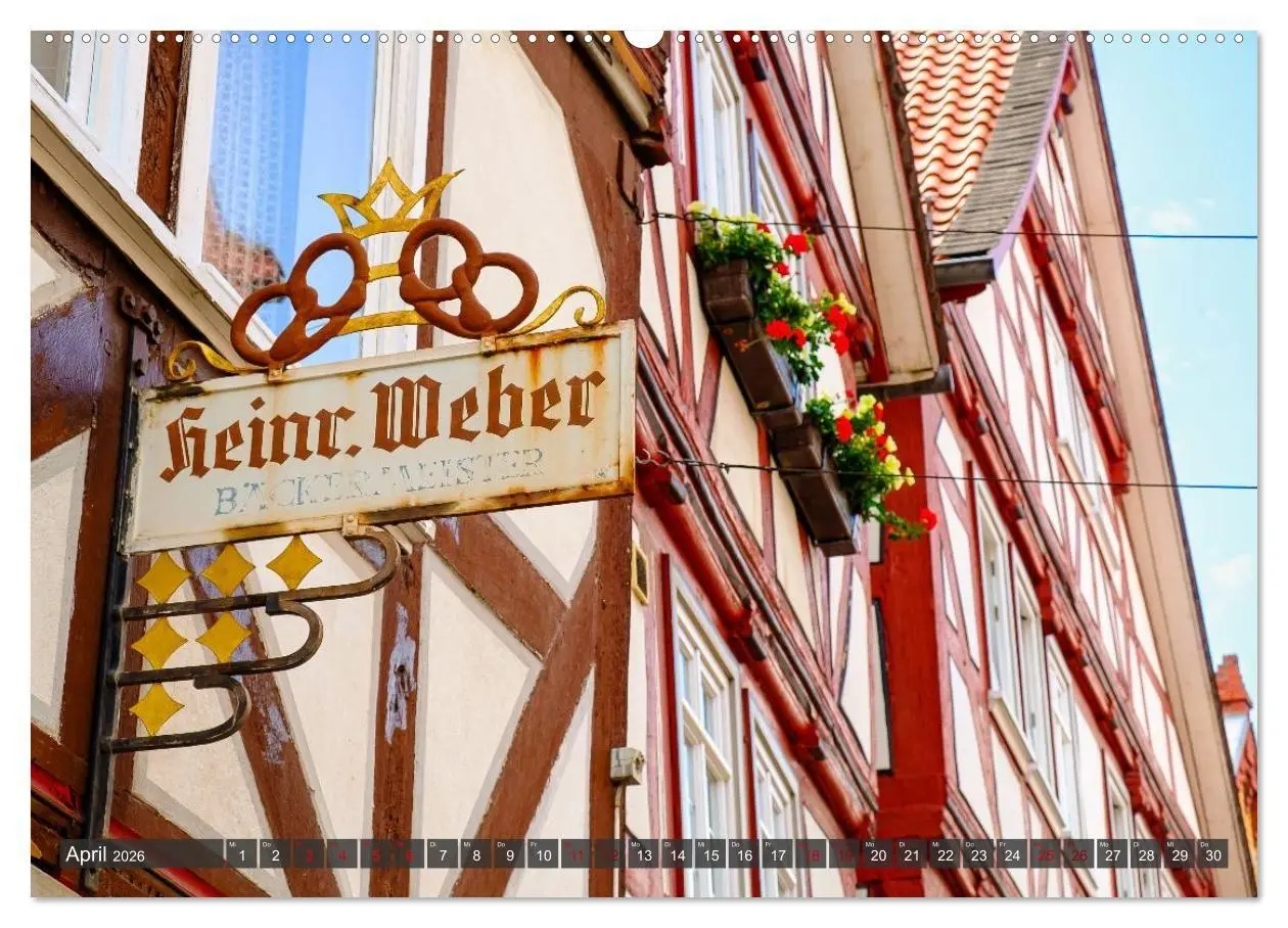 Bild: 9783516729528 | Ein Blick auf Homberg an der Efze in Farbe (Wandkalender 2026 DIN...