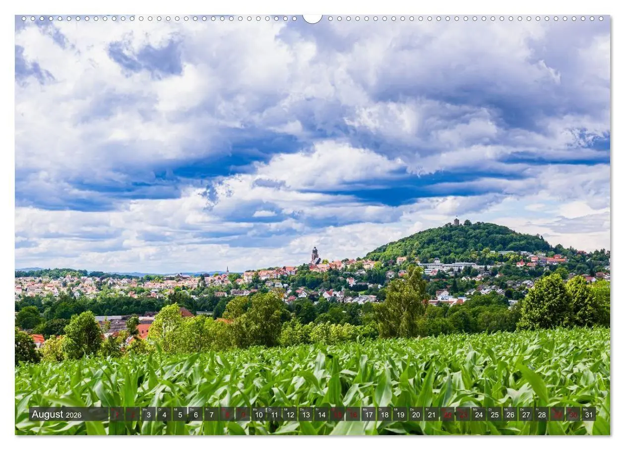 Bild: 9783516729528 | Ein Blick auf Homberg an der Efze in Farbe (Wandkalender 2026 DIN...