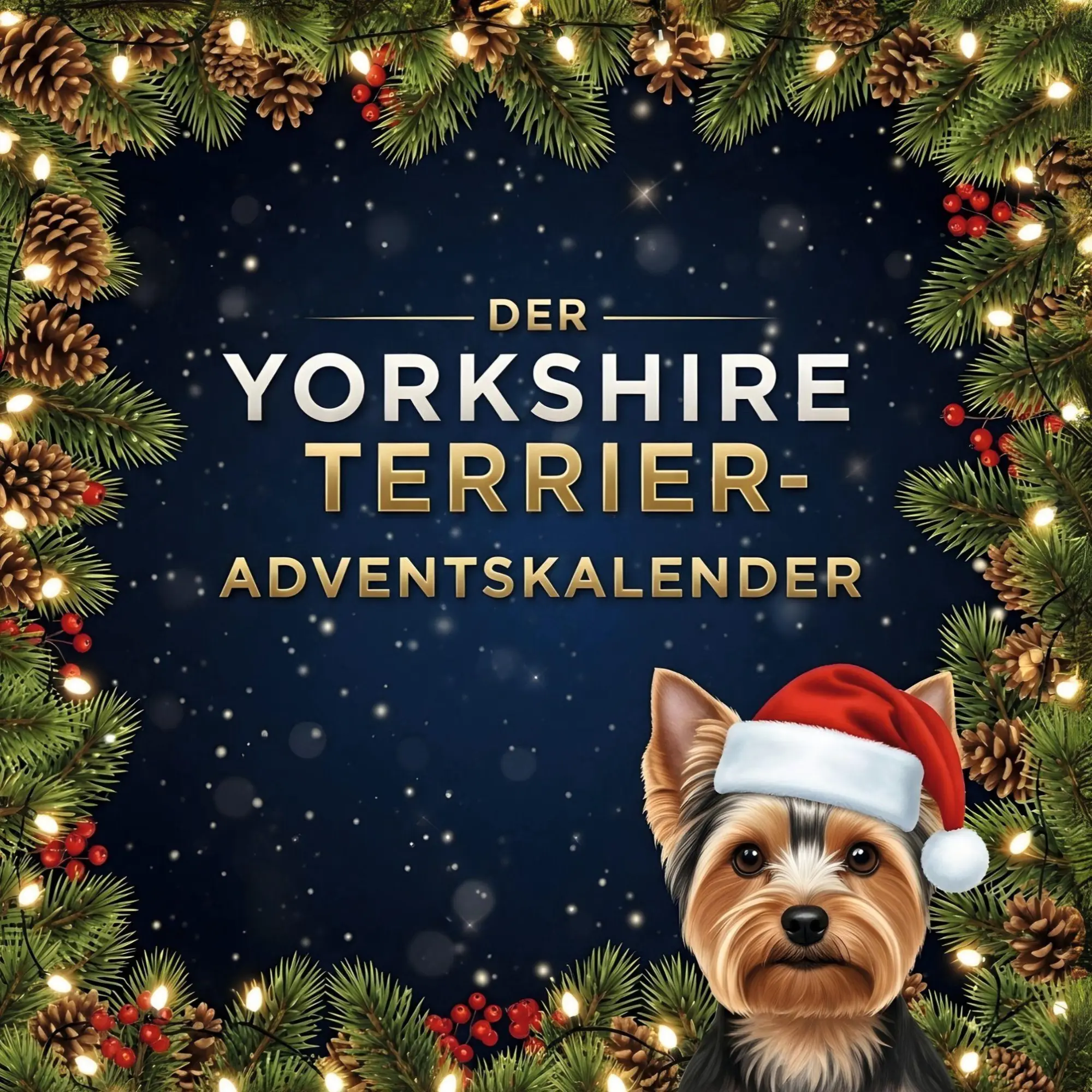 Cover: 9783695309528 | Der Yorkshire Terrier-Adventskalender | Clara Bauer | Taschenbuch