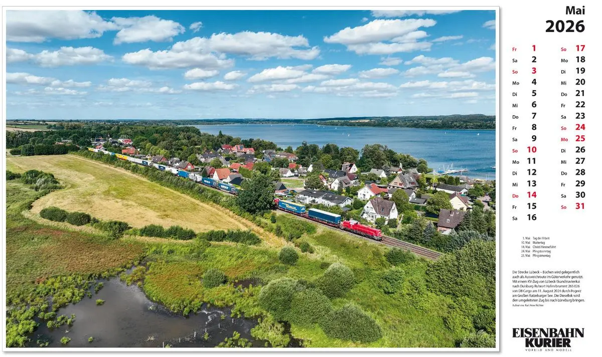 Bild: 9783844659528 | Deutschlandreise 2026 | Kalender | 13 S. | Deutsch | 2026 | EK-Verlag