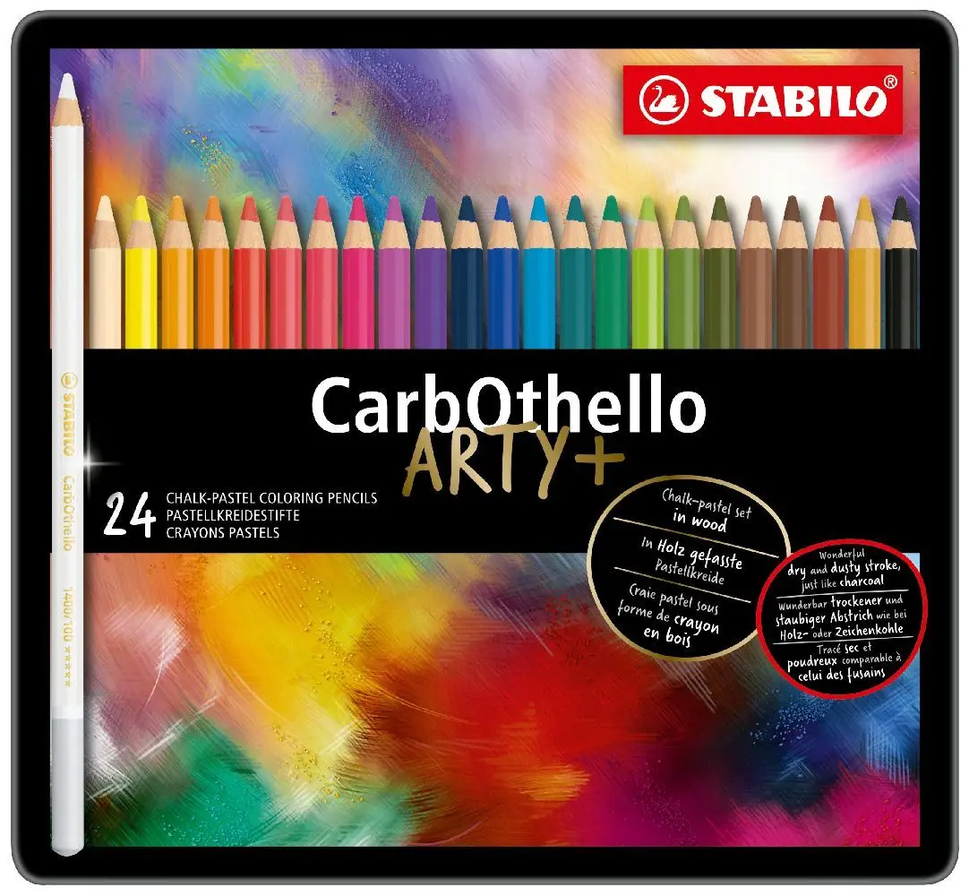 Cover: 4006381279628 | STABILO CarbOthello 24er Metalletui ARTY+" | In Karton | 1424-6 | 2023