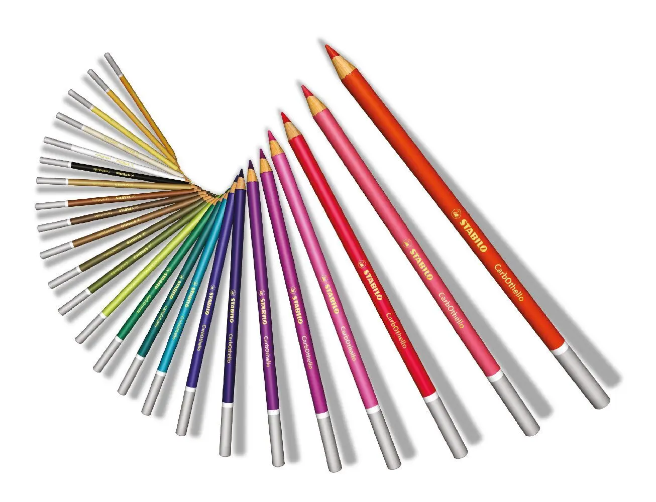 Bild: 4006381279628 | STABILO CarbOthello 24er Metalletui ARTY+" | In Karton | 1424-6 | 2023