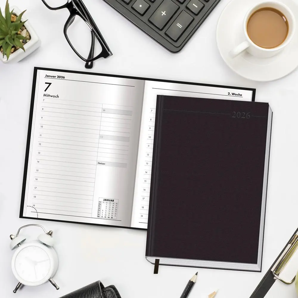 Bild: 4251901509628 | Trötsch Buchkalender A5 2026 | Tagesplaner | KG | Kalender | CCCXXXVI