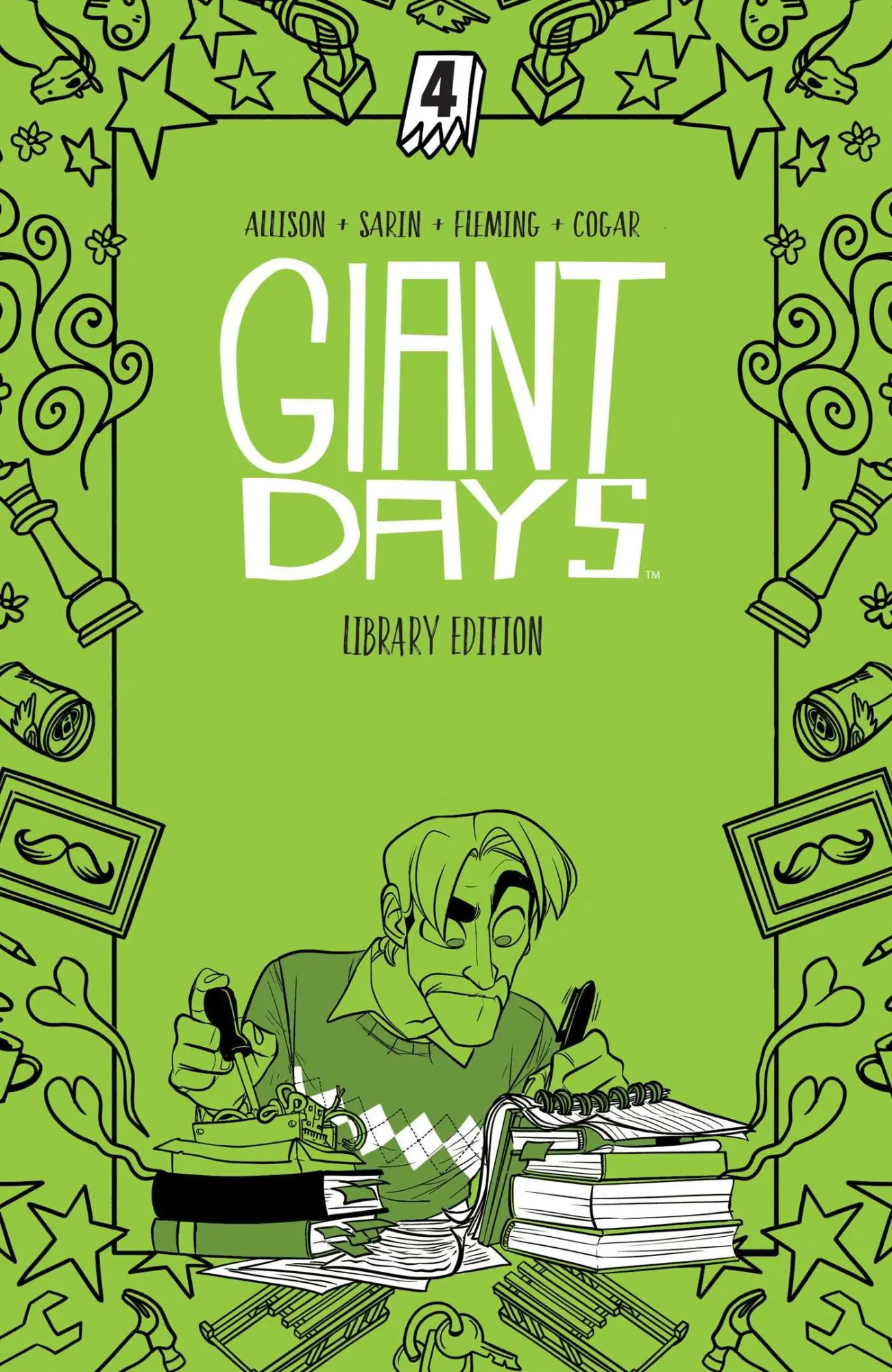 Cover: 9781684159628 | Giant Days Library Edition Vol. 4 | John Allison | Buch | Gebunden
