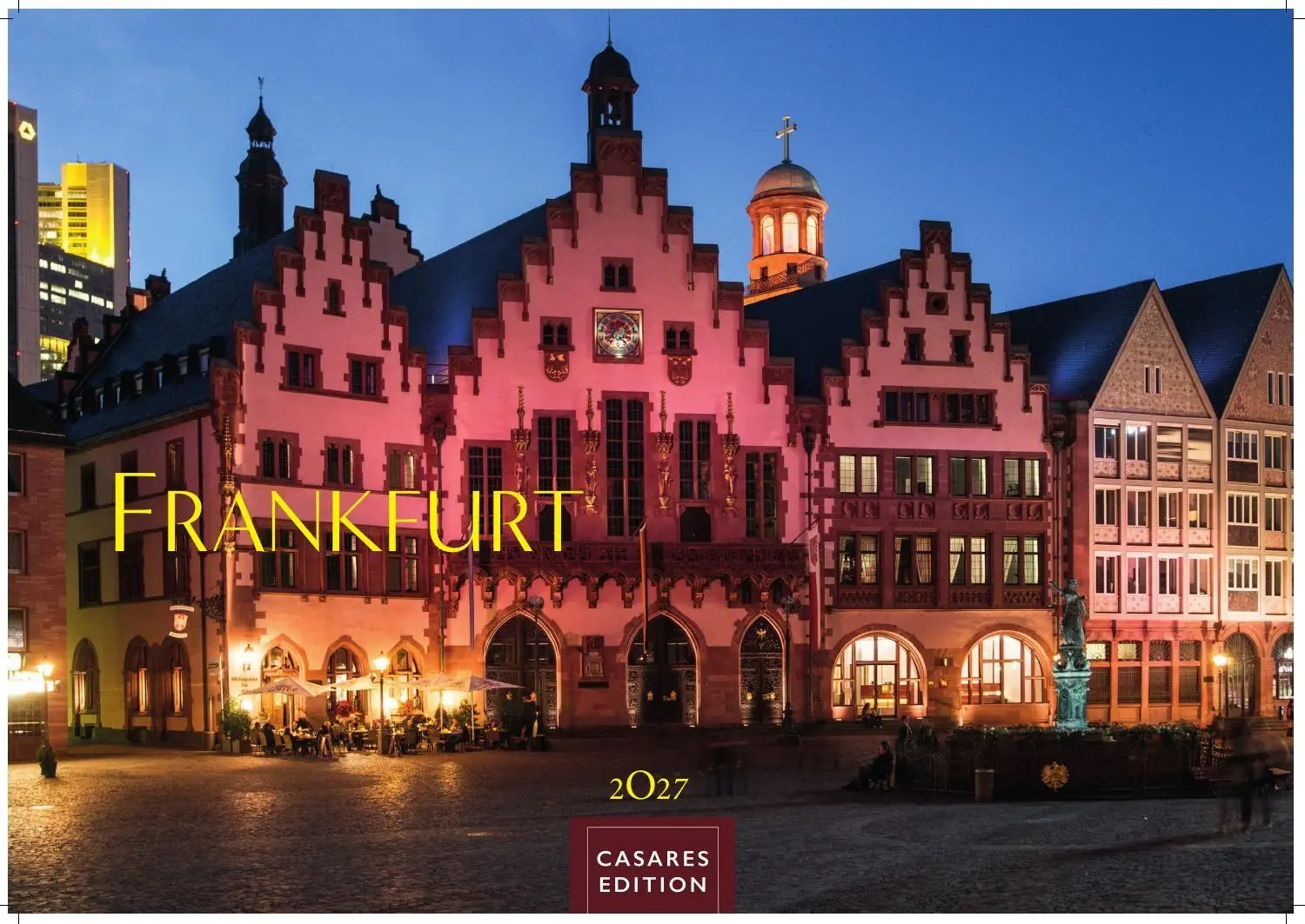 Cover: 9781835249628 | Frankfurt Kalender 2027 - Wandkalender Fotokalender Deutschland...